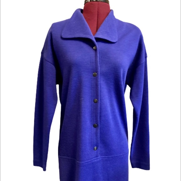 Vintage The Limited Acryllic/Wool Blend Dress - Picture 2 of 6